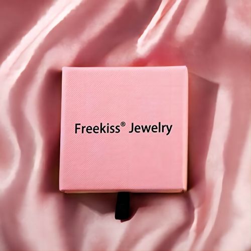 FREEKISS Personalized Jewelry Stylish pink packaging box