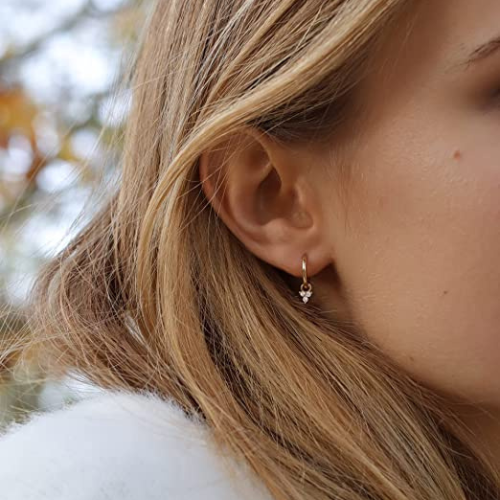 Lightning & Star Hoop Earrings Set