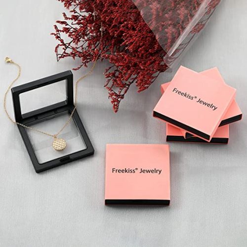 FREEKISS Personalized Jewelry Stylish pink packaging box